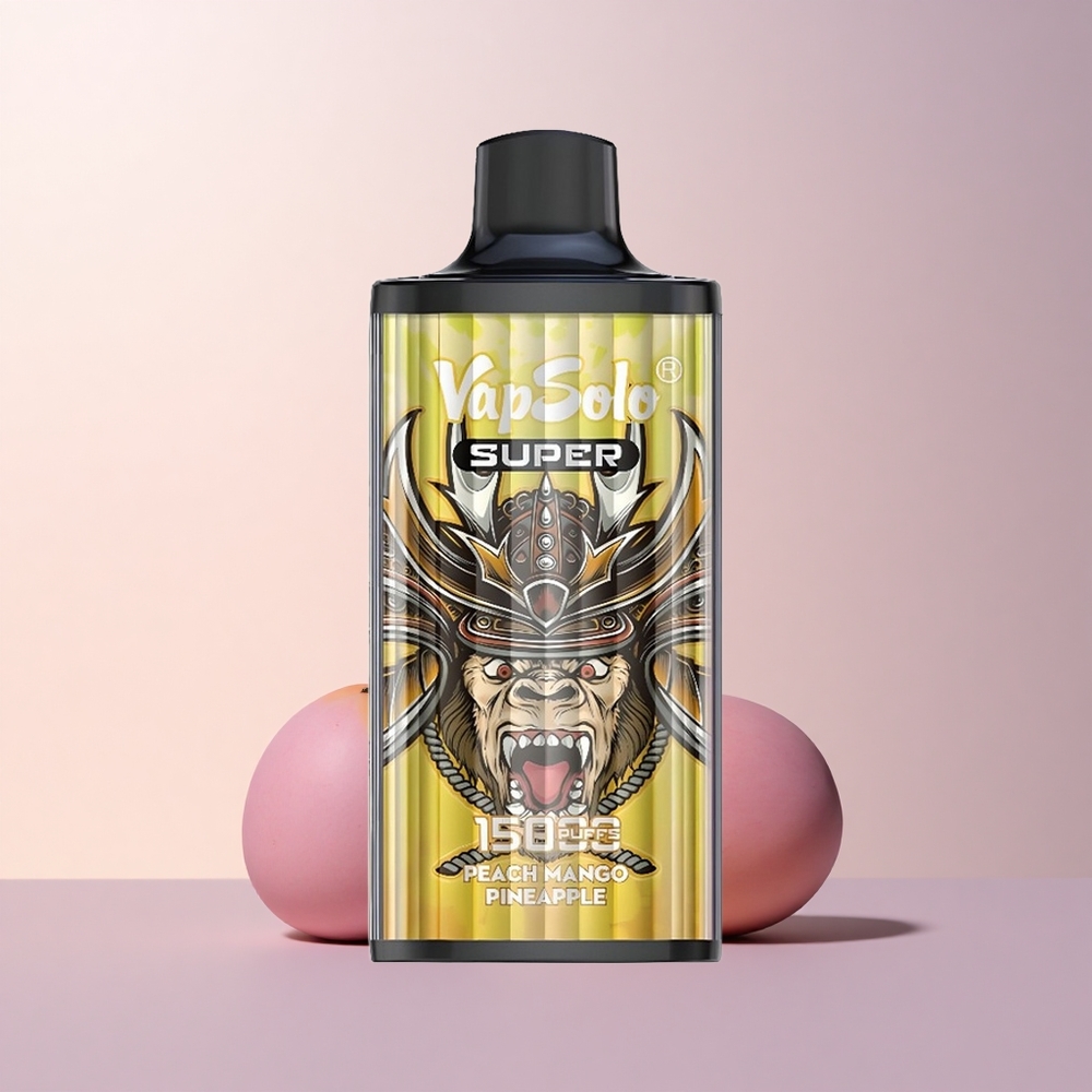 Vapsolo Super 15000 Puffs ピーチマンゴーパイナップル 40ml 850mAh