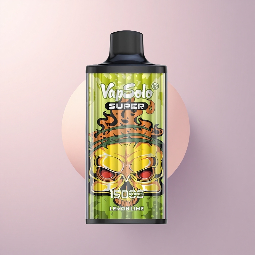 Vapsolo Super 15000 Puffs ライマリモン 40ml 850mAh