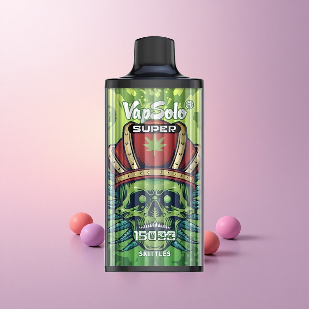 Vapsolo Super 15000 Puffs スキットルズ 40ml 850mAh