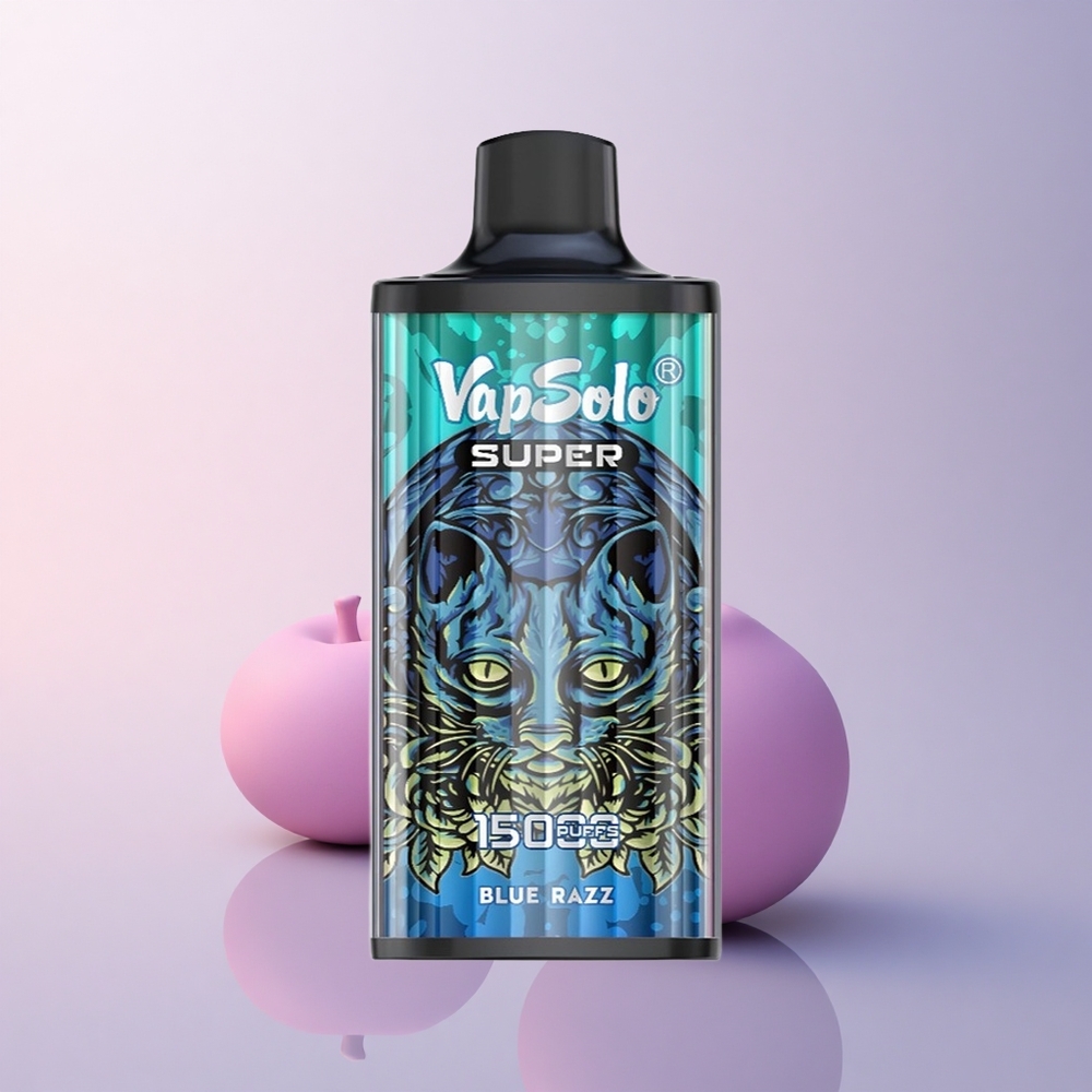 Vapsolo Super 15000 Puffs ブルーラズ 40ml 850mAh