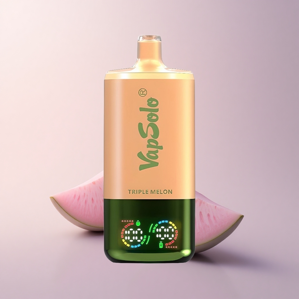 Vapsolo Triple 30000 Puffs トリプルメロン 40ml ニコチン20mg