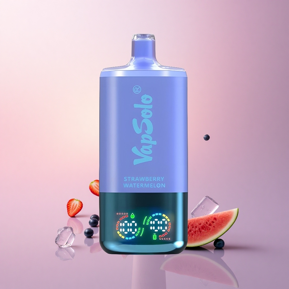 Vapsolo Triple 30000 Puffs ストロベリーウォーターメロン＆ブルーベリーアイス 40ml ニコチン20mg/ml