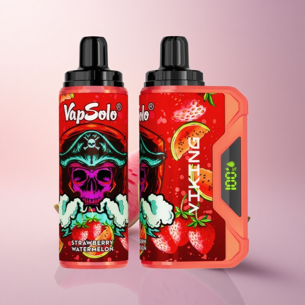VapSolo VIKING 12000 Puffs 苺スイカ 22ml ニコチン20mg/50mg