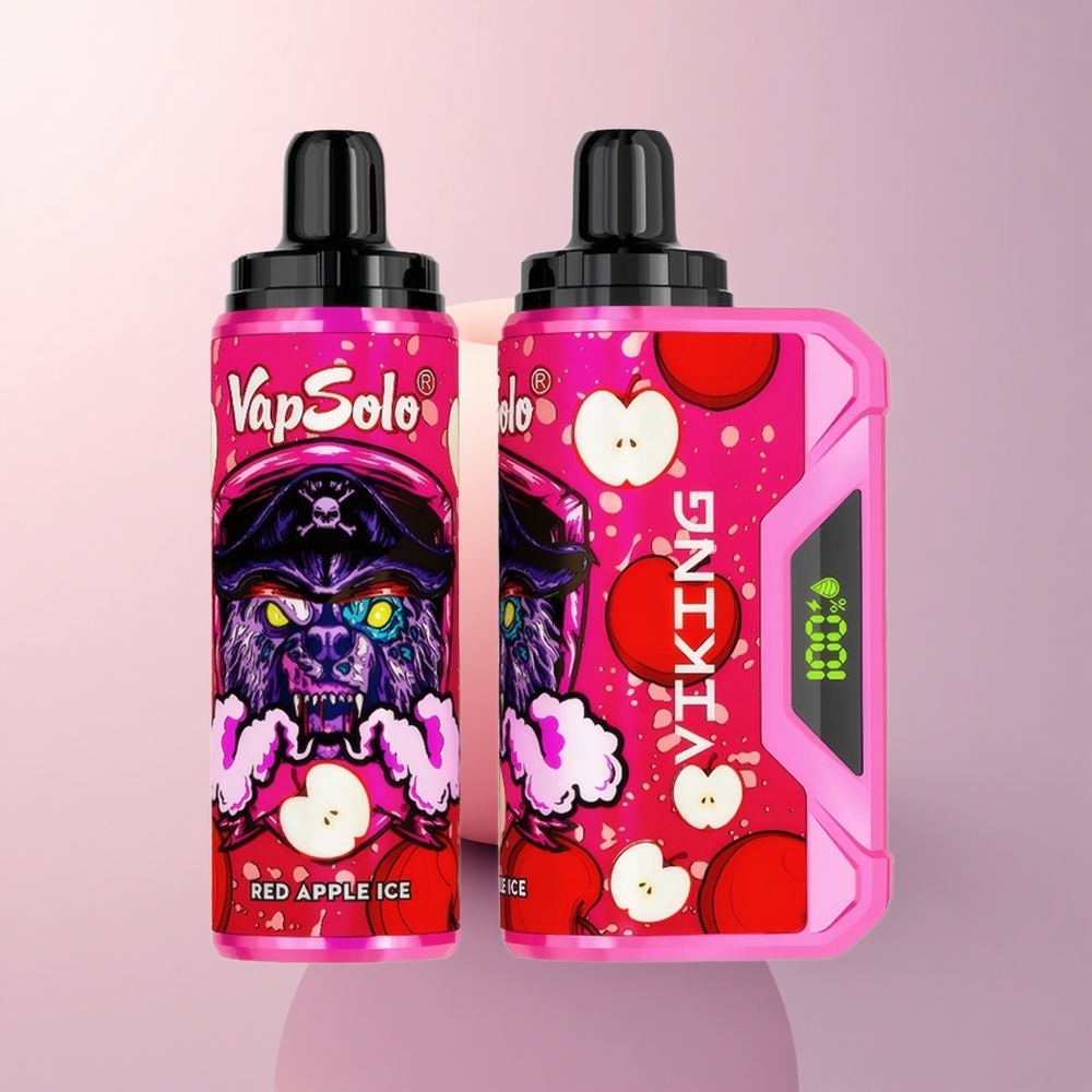 VapSolo VIKING 12000 Puffs 赤りんごアイス 22ml ニコチン20mg