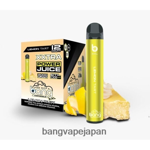 Bang Box Disposable Vape - Bang Vape XXL 2000パフ 6D4N0619 レモンタルト