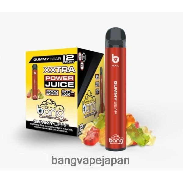 Bang Box Vape Flavors - Bang Vape XXL 2000パフ 6D4N0617 くまグミ