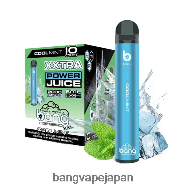 Bang Vape Flavors - Bang Vape XXL 2000パフ 6D4N0616 クールミント